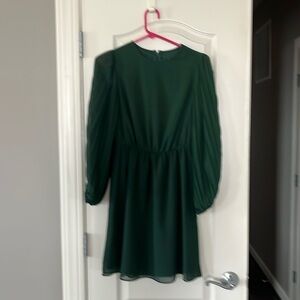 Ann Taylor green dress